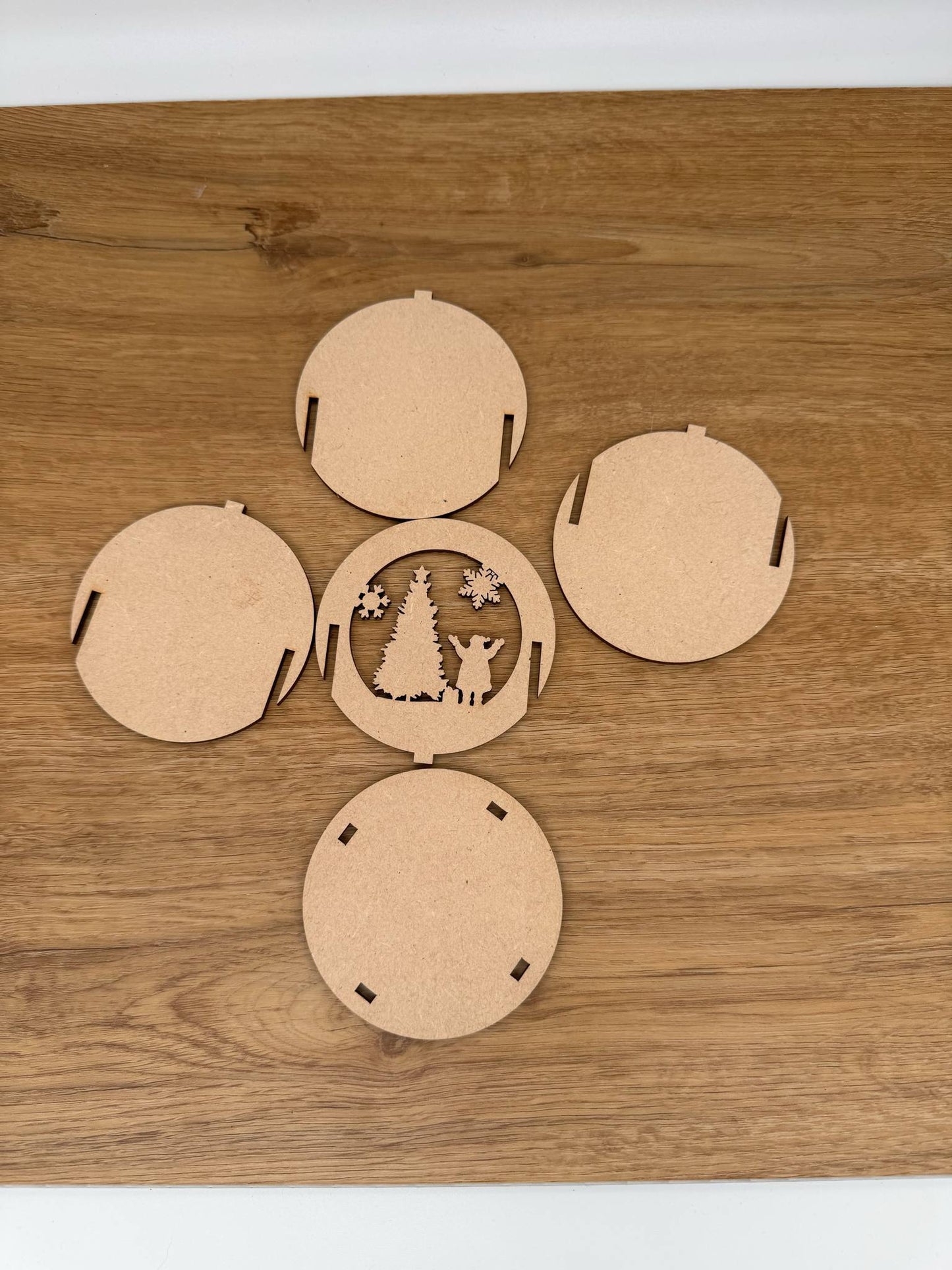 3D Christmas Tea Light