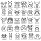 Dog Breed Mandala with Personalisation | 188 breeds available