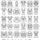 Dog Breed Mandala with Personalisation | 188 breeds available