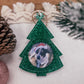 Freestanding / Hanging Christmas Tree Photo Frame Ornament