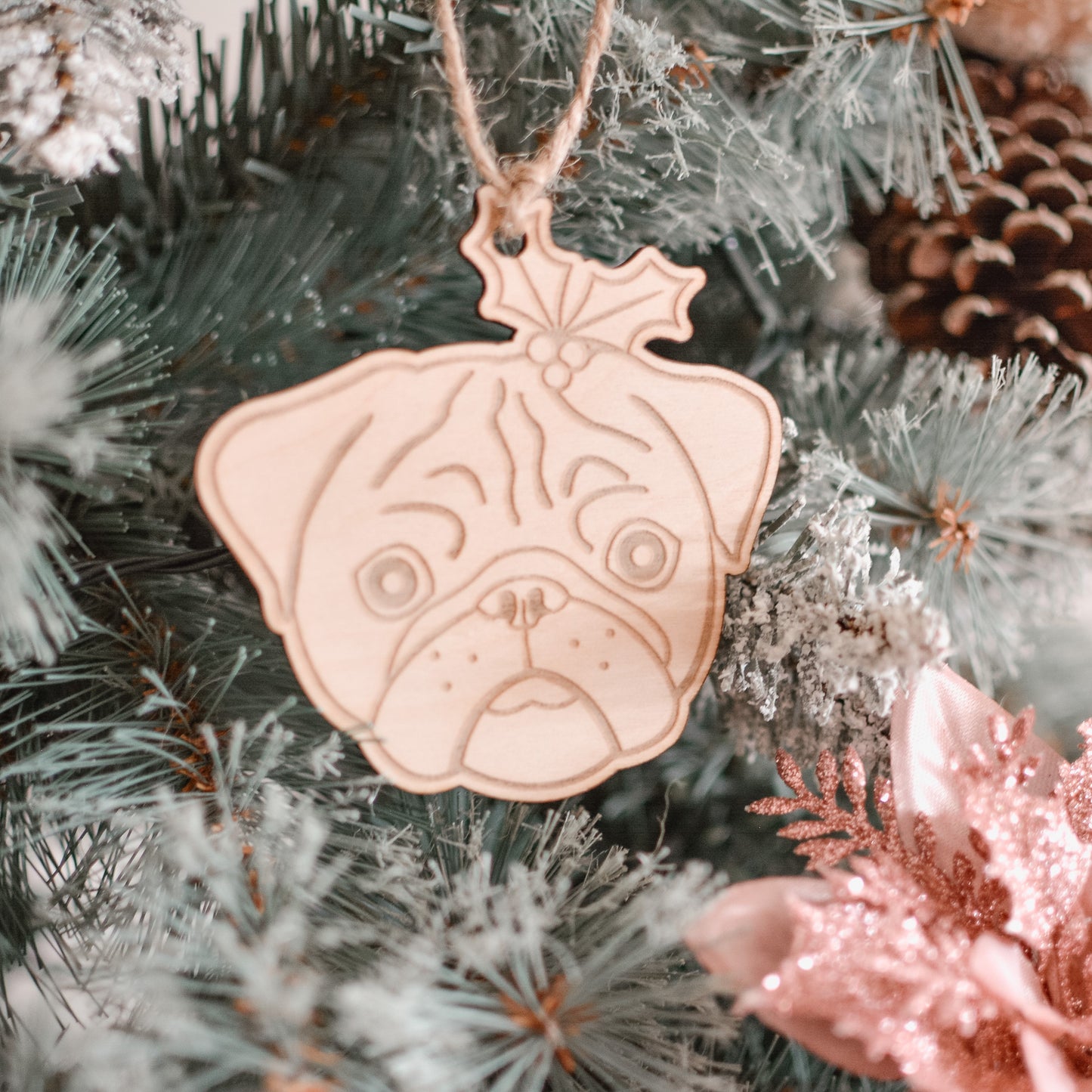 Christmas Ornament | Pug