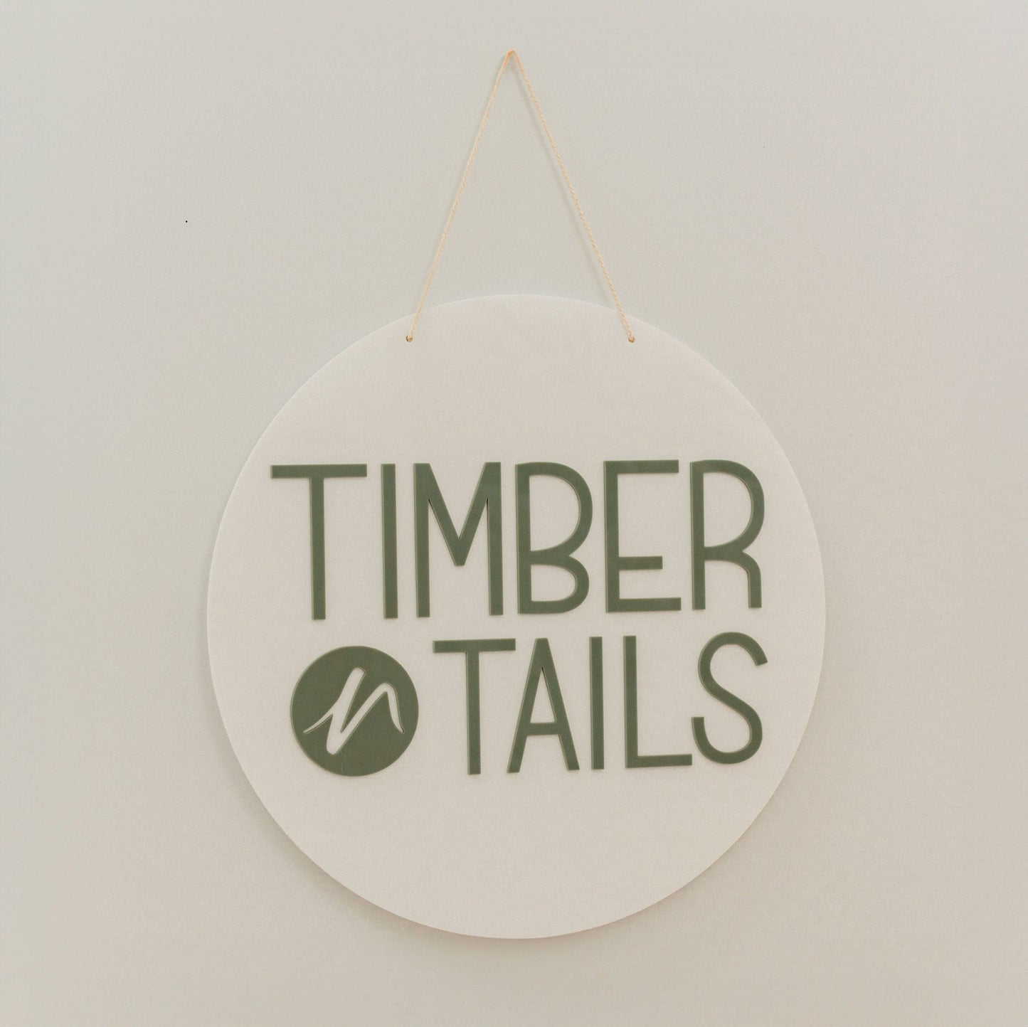 Circle Business Sign