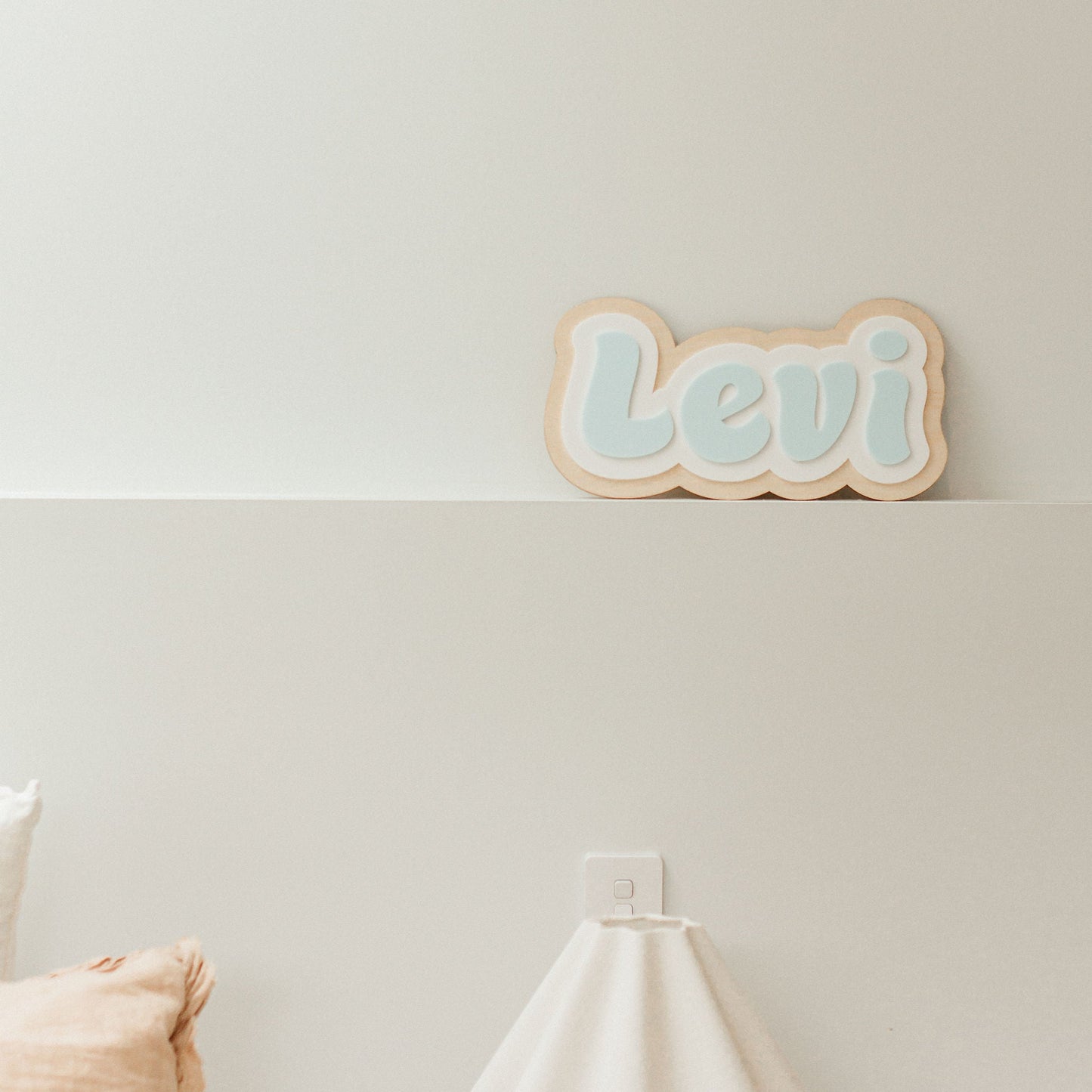 Acrylic Name Sign - Triple Layer