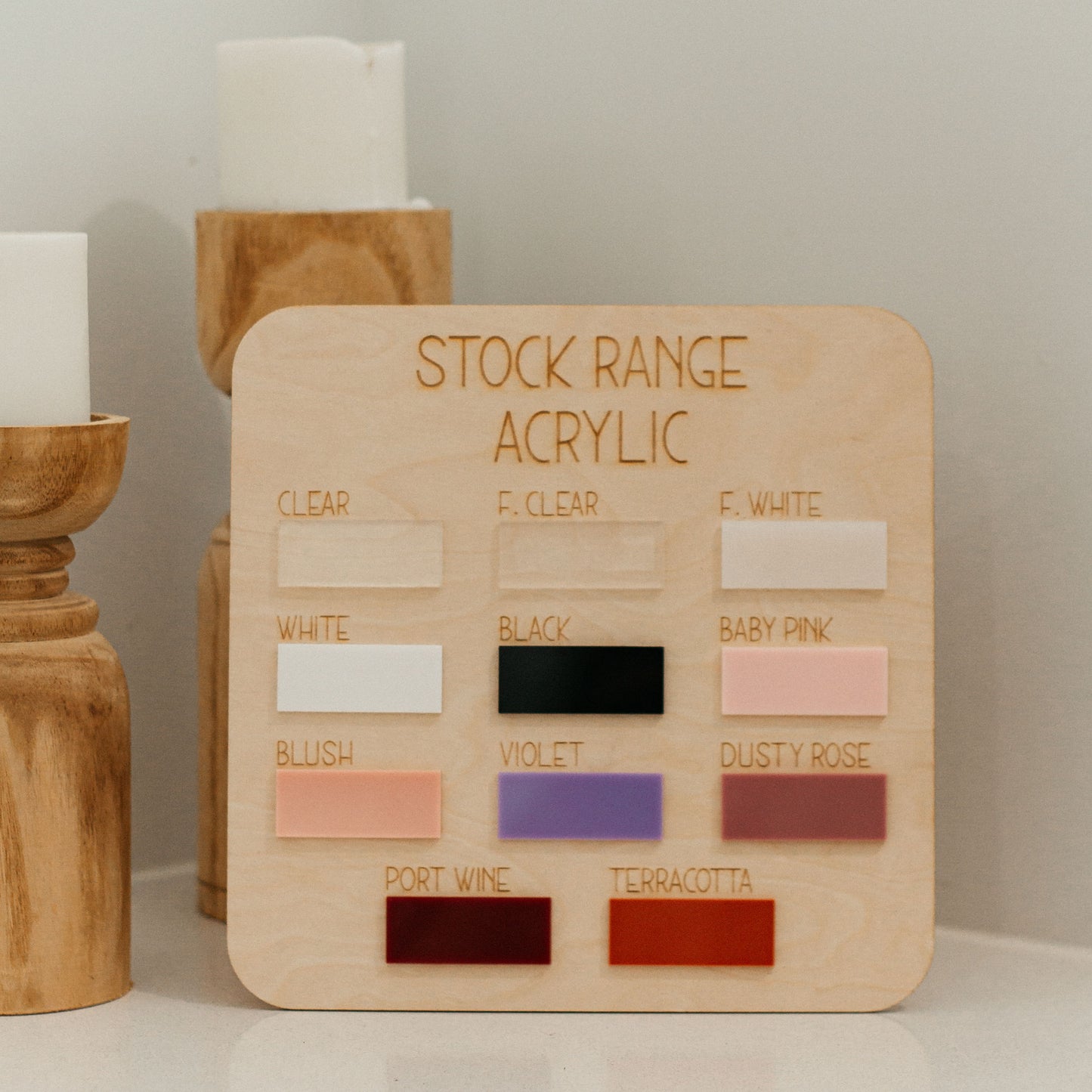 ID Tag Stand (With spinner)