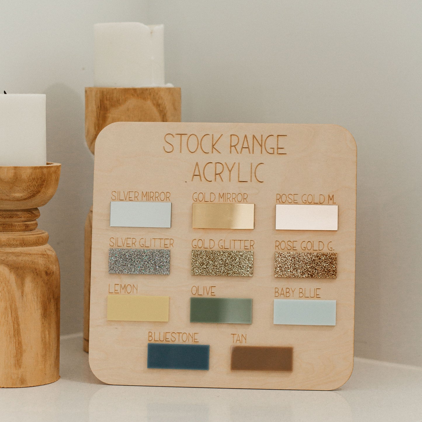 ID Tag Stand (With spinner)