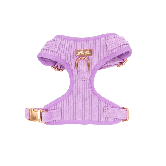 Lilac Corduroy: Adjustable Harness
