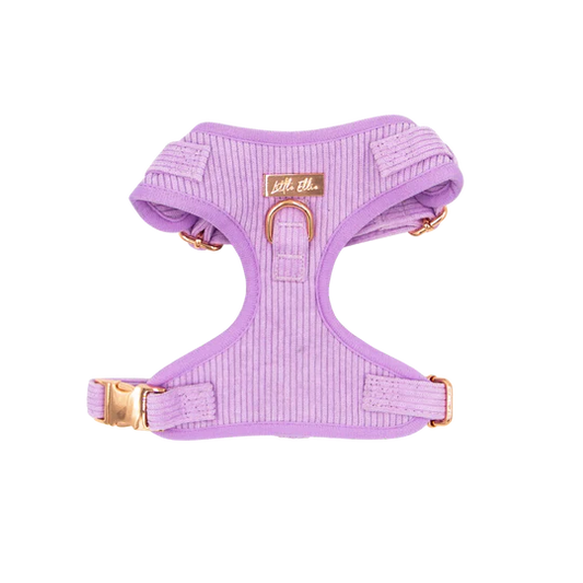 Lilac Corduroy: Adjustable Harness